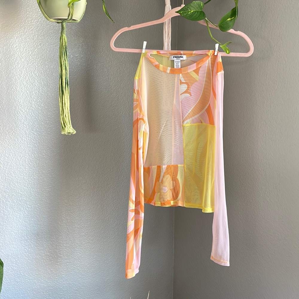 RSQ - Groovy Sheer Women’s Top - Size: M - Never Worn